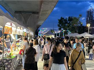 七夕逛百攤「屏東花漾市集」抽施華洛世奇項鍊 鐵道橋下的浪漫連3天