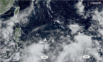 天氣》不只藍湖 還有2擾動發展 可能生成颱風