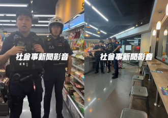 三重超商夜驚魂！詭女擅闖倉庫 警盤查竟遭囂張反拍PO網