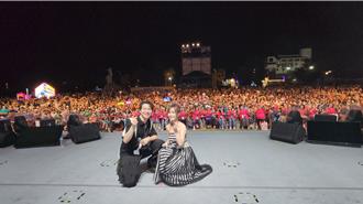 「2025澎湖追風音樂燈光節」第二晚  人少近一半年齡大一倍