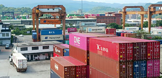 美國線漲 SCFI彈升2.1％