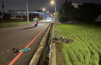 台中母女雙載對撞男騎士 他連人帶車噴墜田中慘死