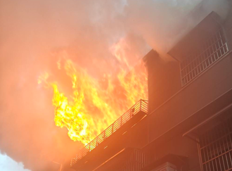 中壢5死媳曾致電公公求救！他欲救遭惡火阻攔 悲涼眼見成灰燼