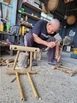台灣竹藝活字典！85歲李天生無師自通 把竹子變成生活中的魔法