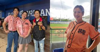 劉品言挺孕肚開球！賽事遇突發狀況　虧連晨翔「合理懷疑是你問題」