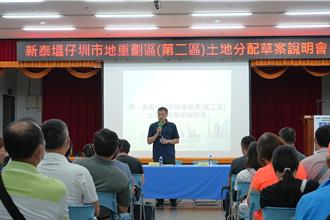 塭仔圳二區配地草案今起連6場說明會 近2千地主將現身