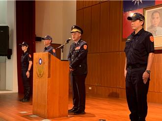 龜山警分局舉辦大林大埔大坑 3位所長聯合布達典禮