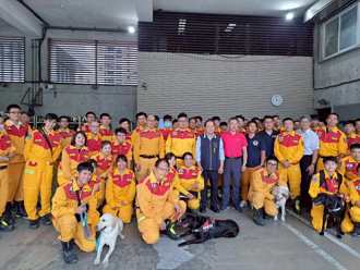 新北、花蓮及臺東消防局共同輪值國際人道救援   完成跨縣市動員集結演練