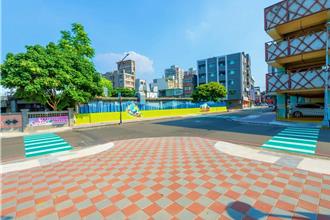 竹北竹仁國小通學步道大翻新 學童上下學更安全