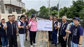 台中潭子潭富路瓶頸巷道 將採懸臂工法拓寬