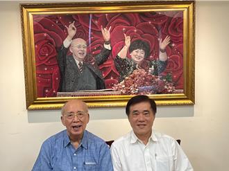 參選黨主席起手式？郝龍斌拜會吳伯雄