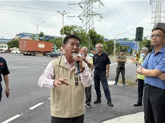 小港林园捷运施工＋货柜车专用道 高雄沿海路塞爆居民头痛