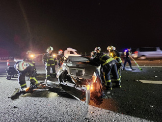 國3烏日段死亡車禍！車拋錨停「輔助車道」 他遭追撞慘死