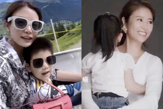 陈妍希笑喊想当婆婆！8岁儿与林心如女儿是青梅竹马