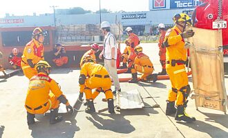 東京震災演習 新北率隊參與