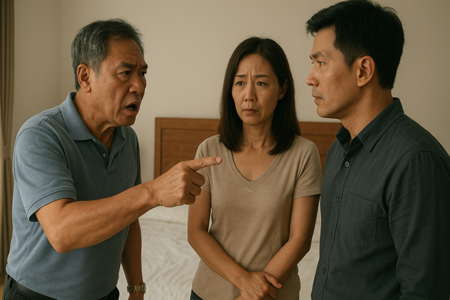 婚後38年驚覺被戴綠帽，人夫氣炸！小王侵門踏戶用他床嘿咻，提告求償200萬元。（示意圖、與本案無關／AI生成）