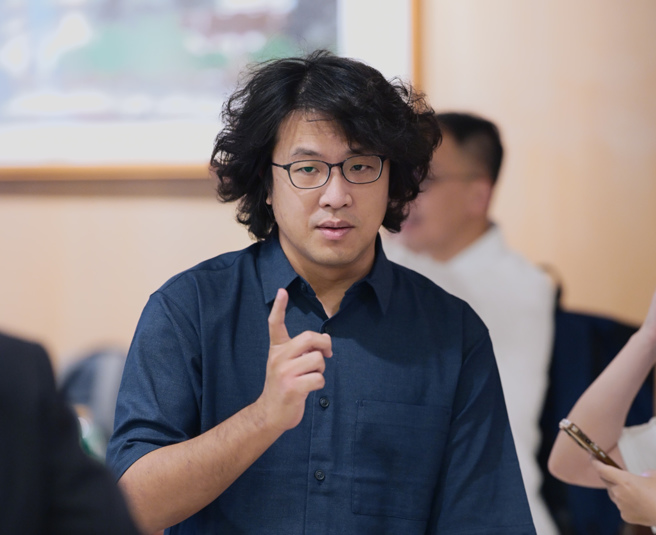 民進黨立委沈伯洋。（中時資料照，郭吉銓攝）
