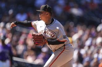 MLB》鄧愷威狂飆8K勇奪第2勝 巨人8比2擒洛磯