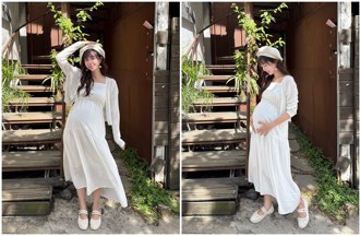  洪詩二胎卸貨倒數計時！ 孕肚疑出狀況：好早就開始痛