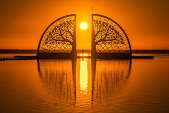 「玩轉臺南．百樣精采」攝影得獎名單出爐《生命之樹懸日》作品獲金牌