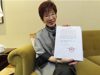 洪秀柱出席93閱兵：若非國共合作 哪能保全中華民國