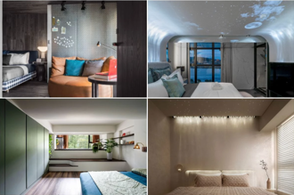 在臥室裡追劇、打遊戲、看星星！ 5 款多功能臥室設計靈感，超有個性又好玩！