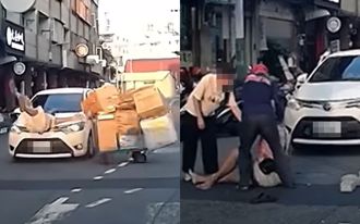 路口撞飛回收婦！75歲翁竟想攙扶 遭痛批：別亂移傷患
