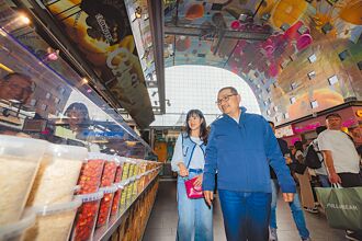侯友宜考察荷蘭 市場變觀光景點