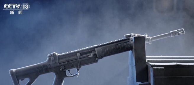 新一代制式步槍191式也被稱作「槍界變形金剛」。（圖／央視）