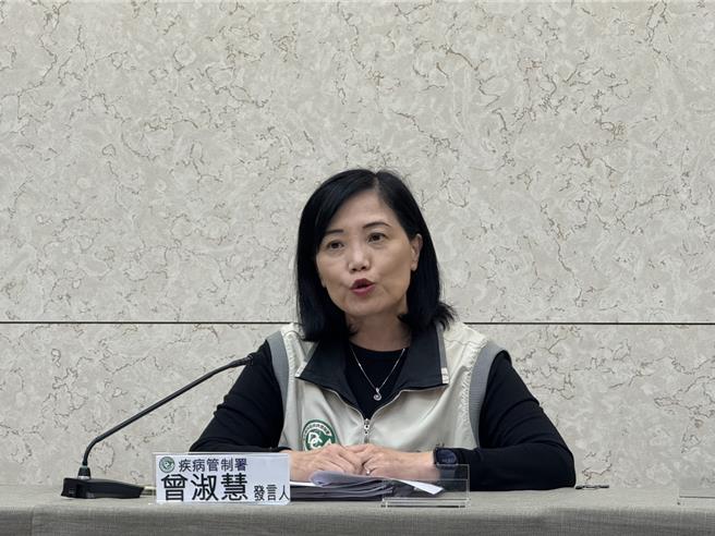 疾管署發言人曾淑慧（鄭郁蓁攝）