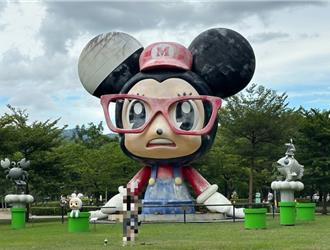 士林地標「無敵小鼠」褪色掉漆 公園處：編預算整修