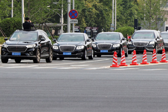 金正恩访陆  座驾车牌藏反美讯号 连厕所也自备