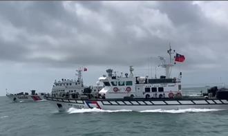 10個月內闖85次！陸海警、公務船頻騷擾金門水域  海巡署強勢驅離