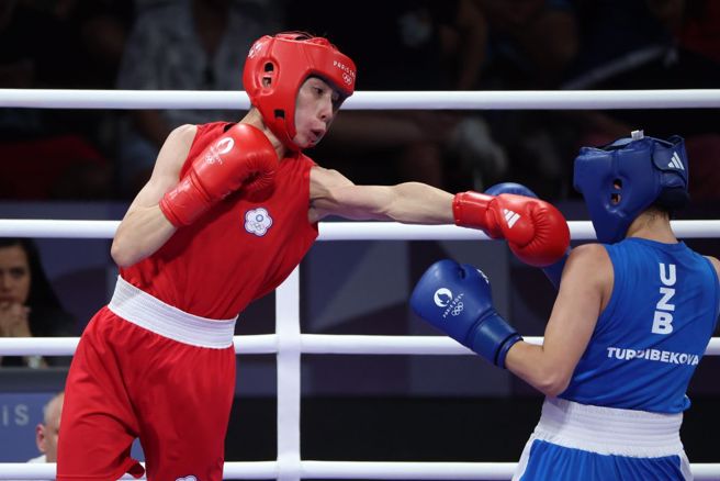 台湾金牌拳击女将林郁婷。（美联社资料照）