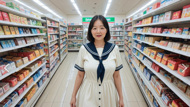 阿姨穿制服买菸也会被要求出示证件？超商店员曝内幕。（示意图、与本案无关／AI生成）★《中时新闻网》关心您：吸菸有害健康！戒菸专线：0800-636363。
