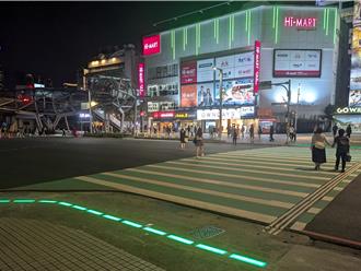 即時提醒！新北試辦行人地面警示燈 駕駛、行人都保障