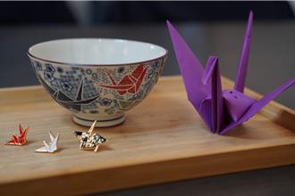 中秋、雙十來這裡 桃園神社紙鶴妝點園區限期展出