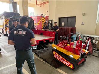 台中消防超前部署！增購「救災機器人」 強化科技救援