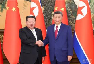 與金正恩會談  習近平：中朝命運與共、守望相助