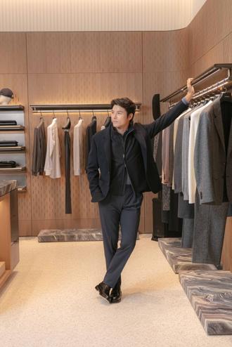 鳳小岳重返「西裝控」主場 義式紳裝品牌睽違25年回歸台灣市場