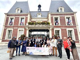 高雄熊渔夫帽登陆法国 副议长推「台湾生活节在法国」获支持