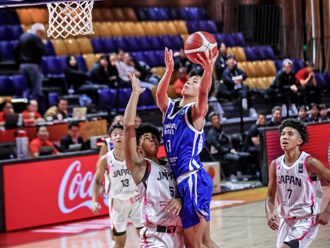 U16亞洲盃男籃》第3節進攻當機 中華隊不敵日本無緣4強