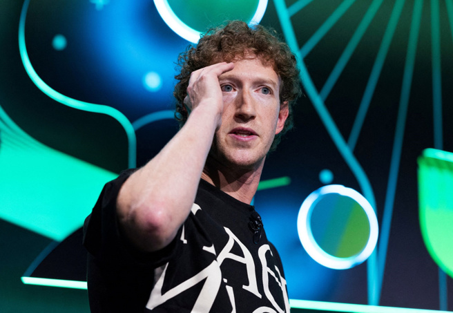 Meta執行長祖克柏挨告。（路透）