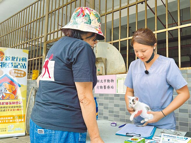 新北市動物行動醫療站提供偏鄉動物醫療服務，自2019年至今已照護超過6000隻毛寶貝。（新北市動保處提供／王揚傑新北傳真）