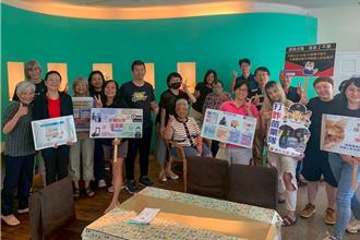 頭份警入社區推反詐宣導　教導民眾善用「165打詐儀錶板」