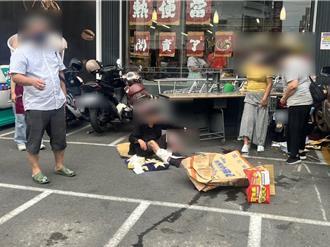 高雄婦買中元普渡用品！　停車誤踩油門撞傷2人