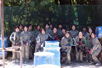 北市大安區成年禮鬥志昂揚   野戰漆彈出擊    突破自我展望未來里程碑