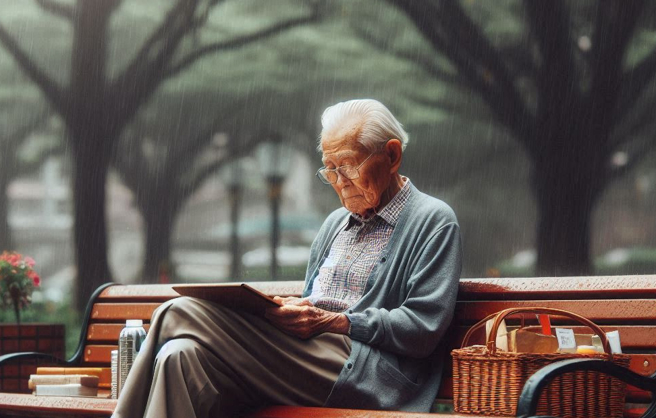 一名老父亲向两个儿子提出要求，如果想拿价值2千万的房产，就必须与父亲同住，照料日常三餐至父亲往生，否则就只能拿200万现金。（示意图、与本案无关／AI生成）