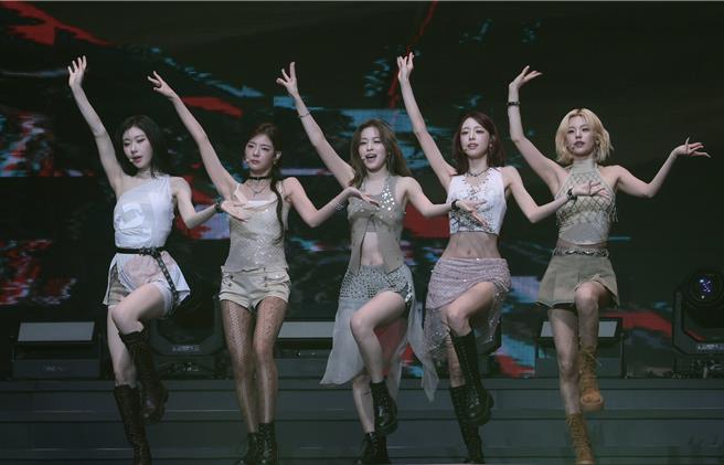 ITZY擔任壓軸，一出場就尖叫聲破表。（郭吉銓攝）