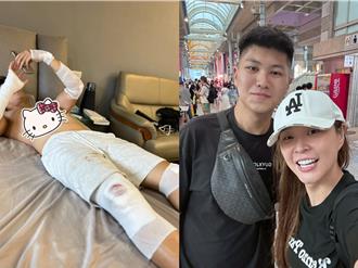 獨家》李燕為「他」摔車受傷哭爆奔台中！「繼子」真正身分曝光